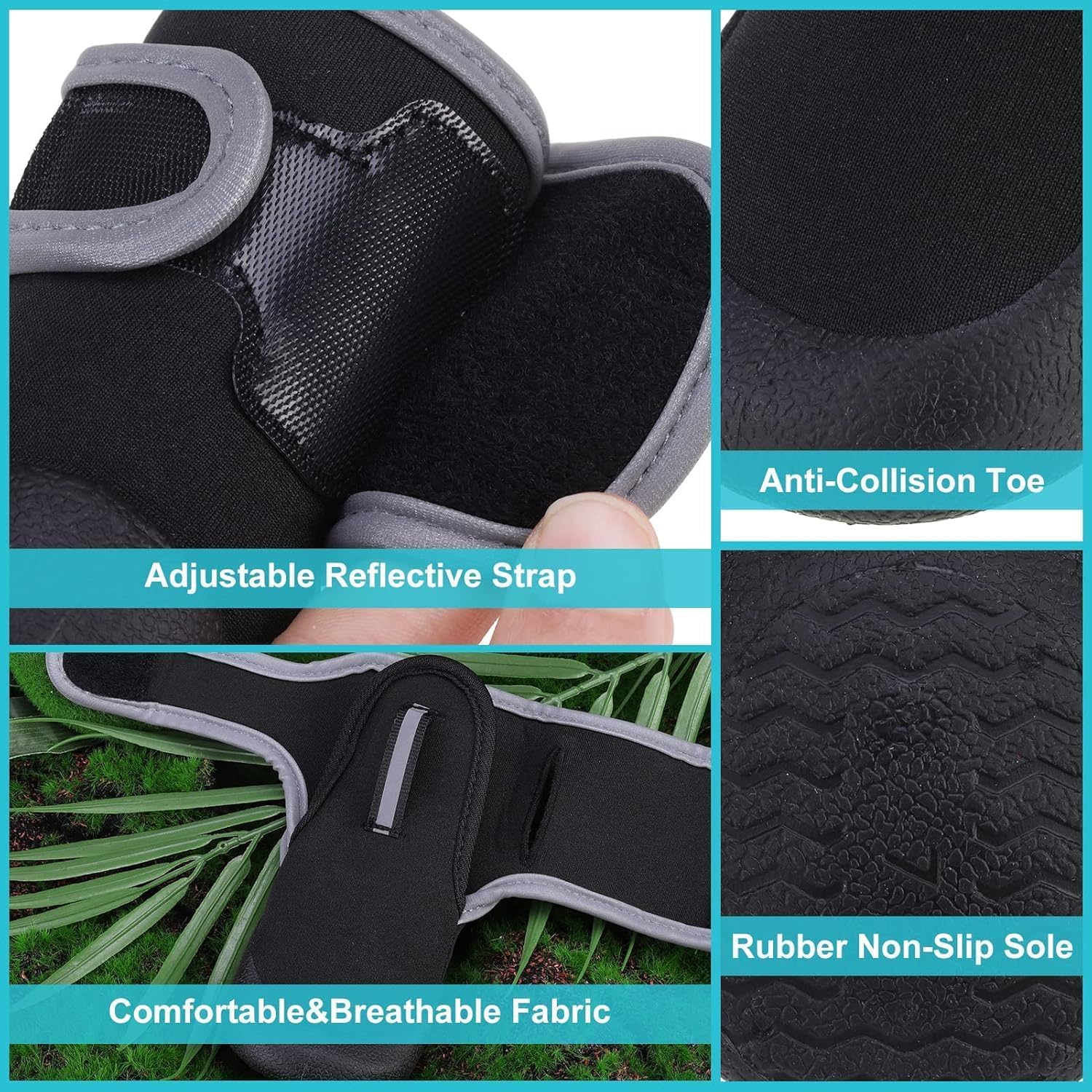 EXPAWLORER heat-protective paw guards for hot pavement protection