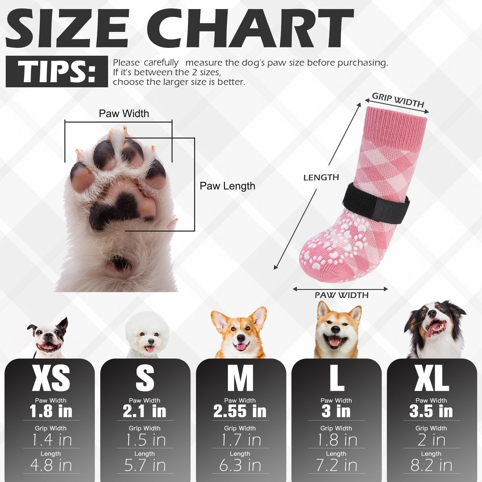EXPAWLORER paw-grip socks demonstrate dual-side traction to help seniors walk safely indoors.