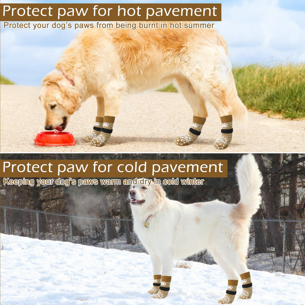 EXPAWLORER paw-protecting socks shield paws from hot pavement and rough terrain