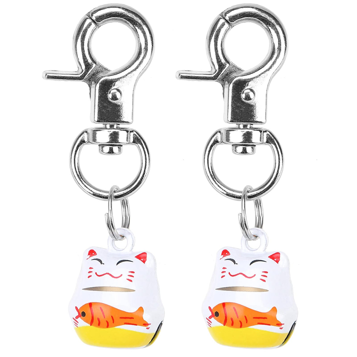 EXPAWLORER pet bells on collars for cats and dogs with clear audible alerts