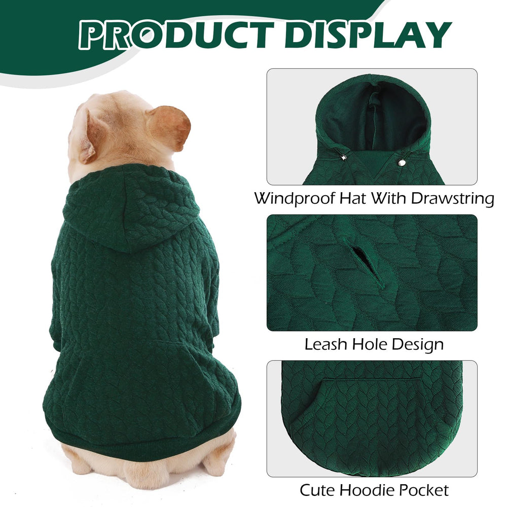 EXPAWLORER pocket feature on hoodie stores treats or small items