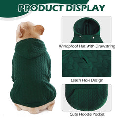 EXPAWLORER pocket feature on hoodie stores treats or small items