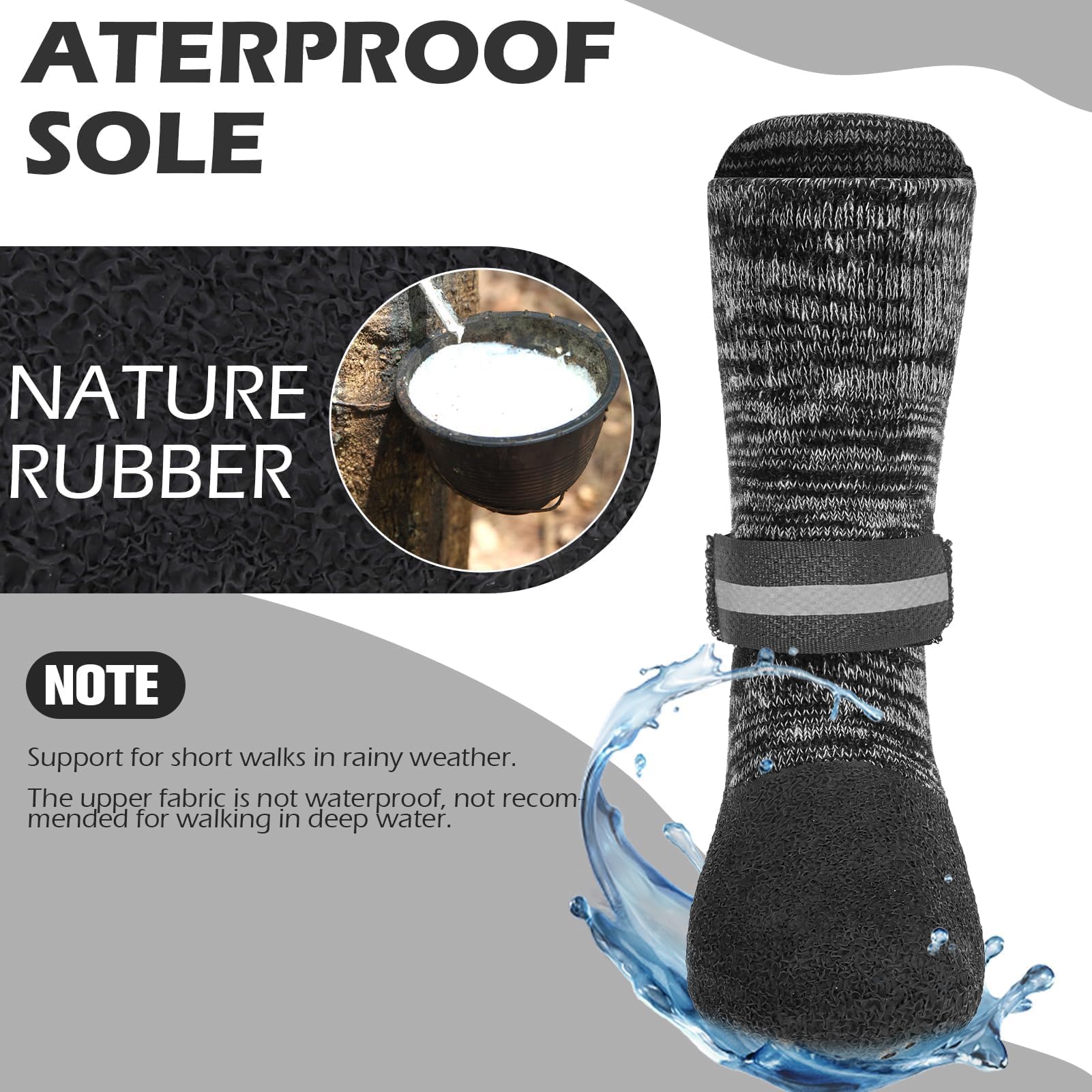 EXPAWLORER socks support seniors and dogs with mobility issues on slick floors.