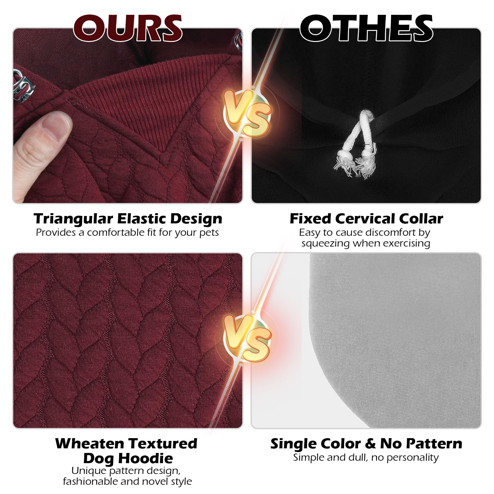 EXPAWLORER adjustable neck cord offers customizable, comfortable fit.