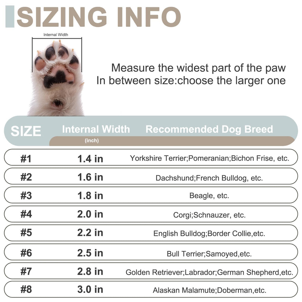 EXPAWLORER waterproof non-slip soles protecting paws on wet surfaces.