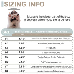 EXPAWLORER waterproof non-slip soles protecting paws on wet surfaces.