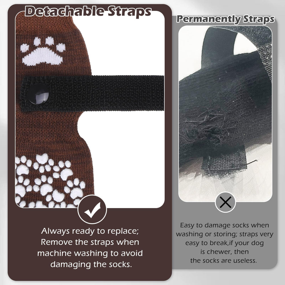 EXPAWLORER durable bottom grip shields paws from rough surfaces