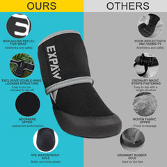 EXPAWLORER hiking-ready dog shoes for outdoor trails