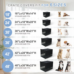 Explore Land basic crate cover in light fabric providing privacy and ventilation.