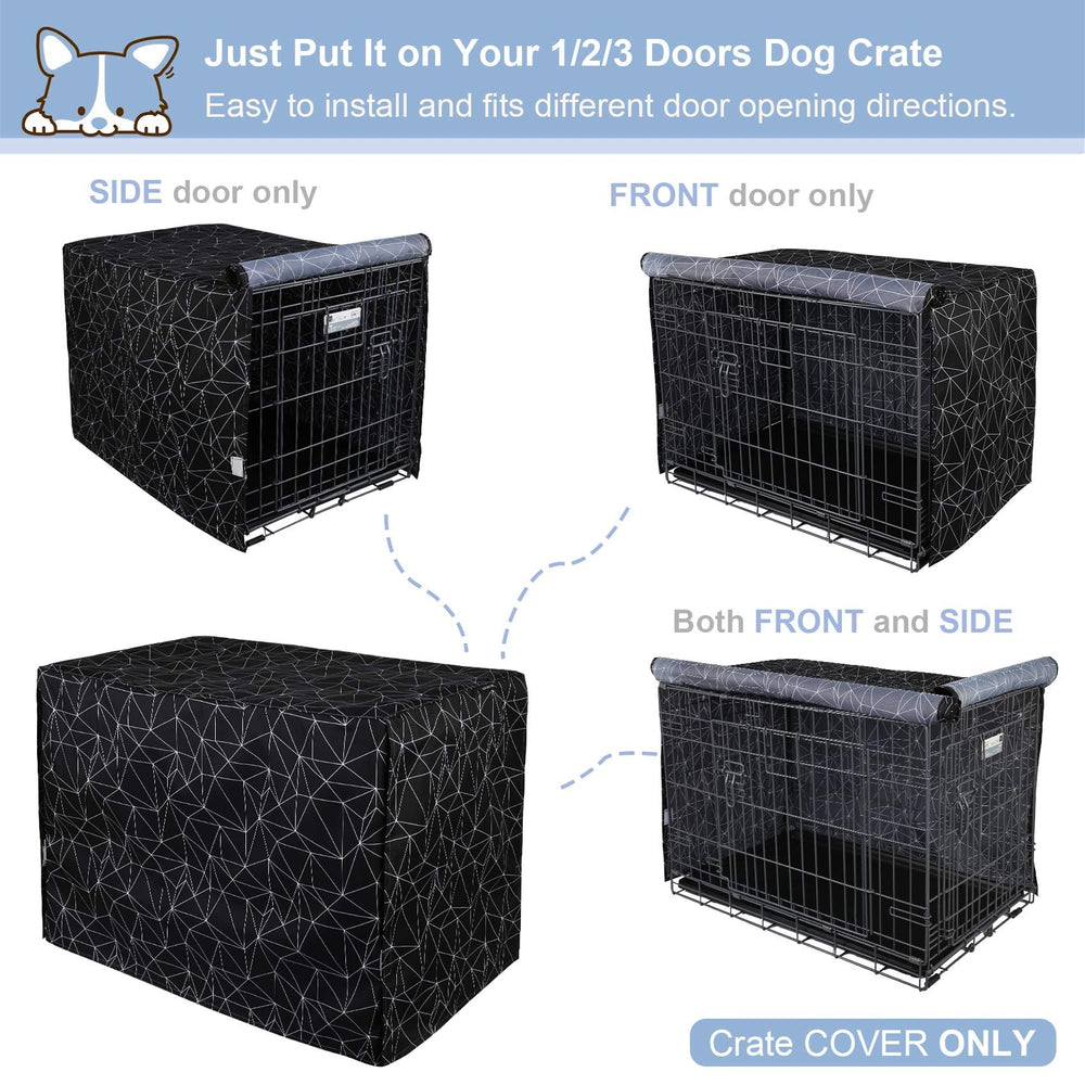 Explore Land crate cover shows roller shades for adjustable visibility and airflow.
