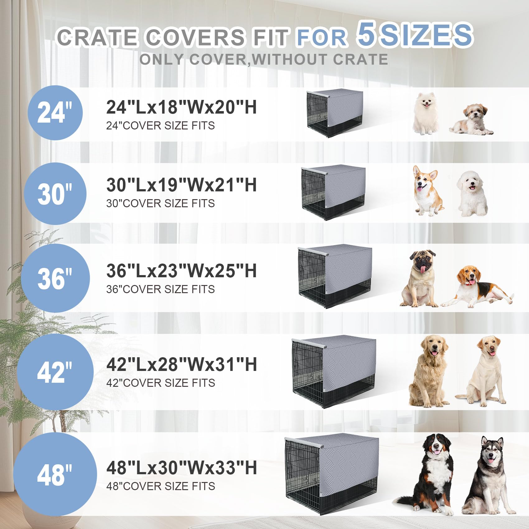 Explore Land crate cover shows easy-install with Velcro straps for secure placement.