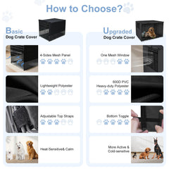 Explore Land crate cover with easy Velcro closure for quick setup.