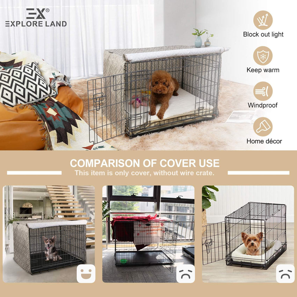 Explore Land Crate Cover rolled shade vents enhances ventilation and light control