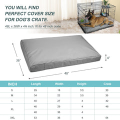 Explore Land Waterproof Dog Bed Cover waterproof undercoating detail protecting against spills