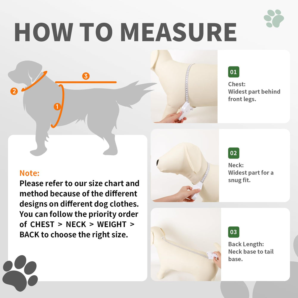 ExploreU dog raincoat full belly design covers fur and keeps belly dry