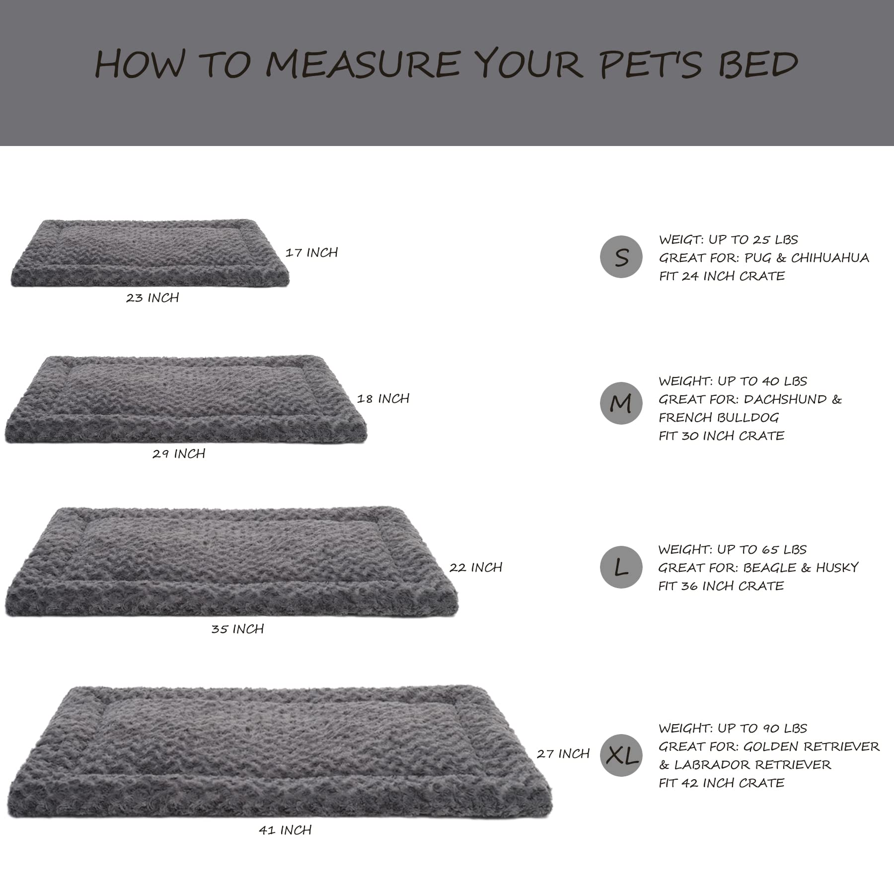 Exsnugy washable dog bed mat machine-dry friendly for quick cleanups