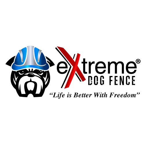 Extreme Dog Fence Active Collar showcase includes replaceable contact sets for different neck sizes.