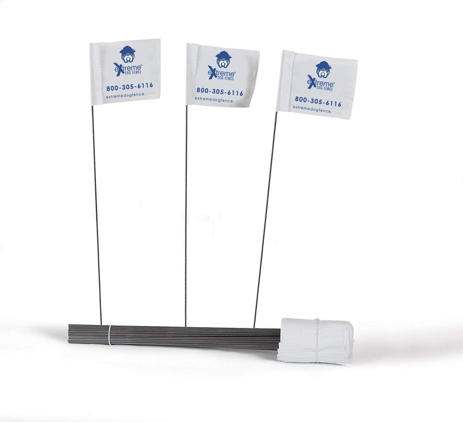 Extreme Dog Fence training flags for boundary cues and faster training