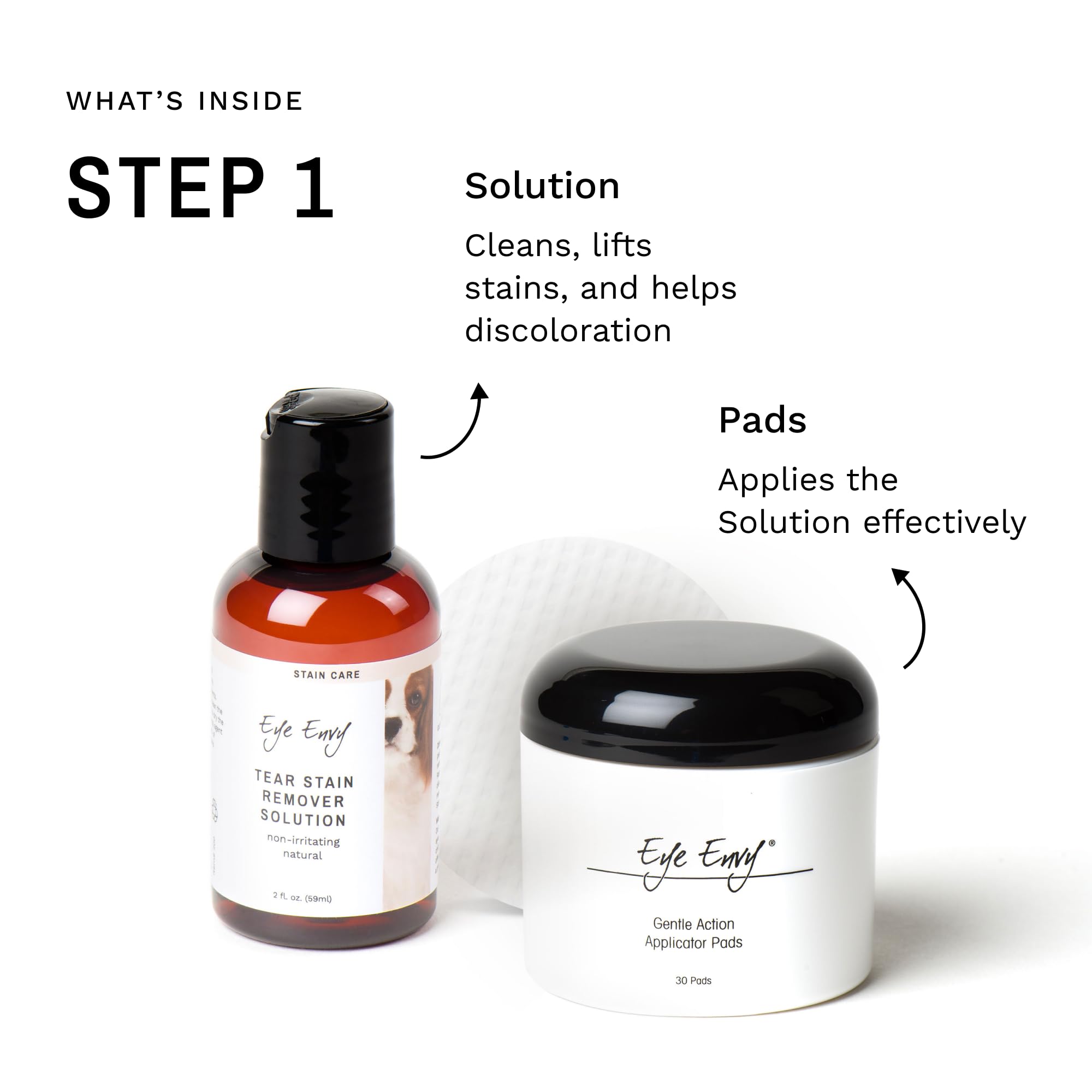 Eye Envy Applicator Pads ready for precise, gentle eye application