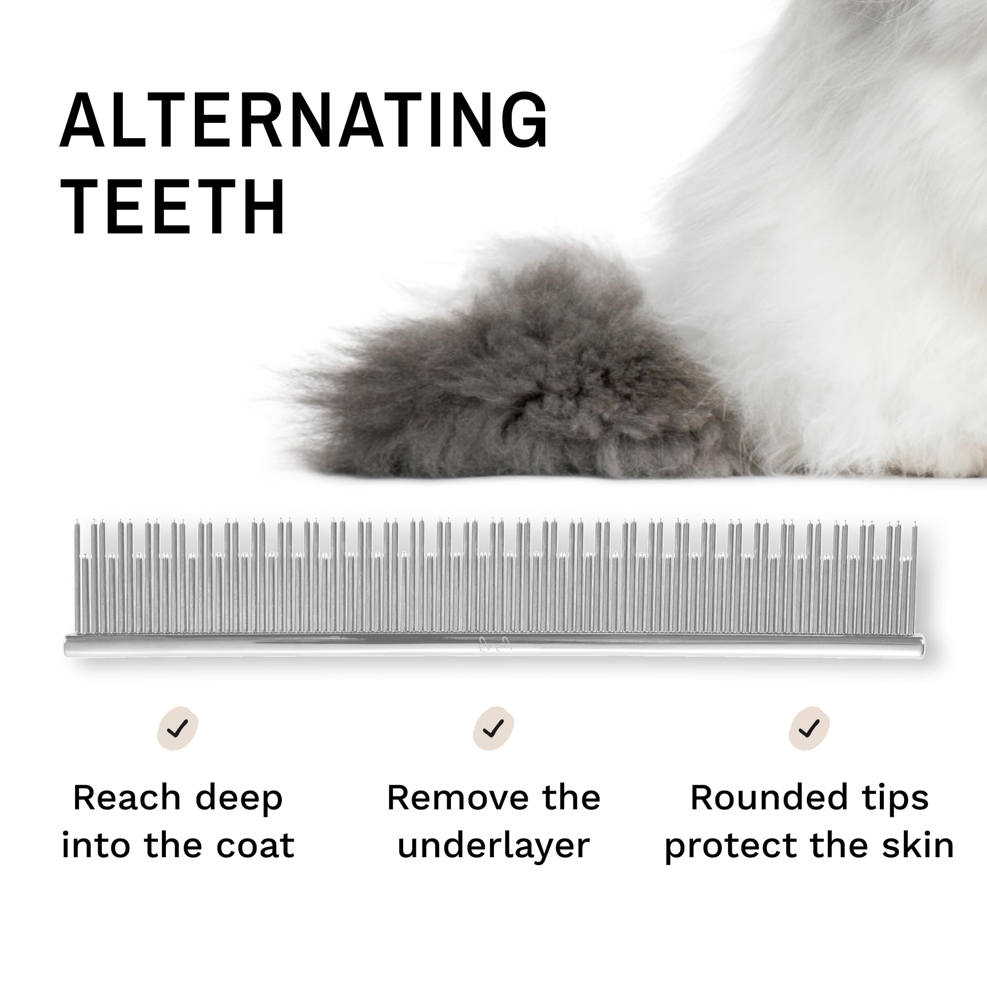 Eye Envy ProGlide long-haired-cat-coat for easy grooming routine