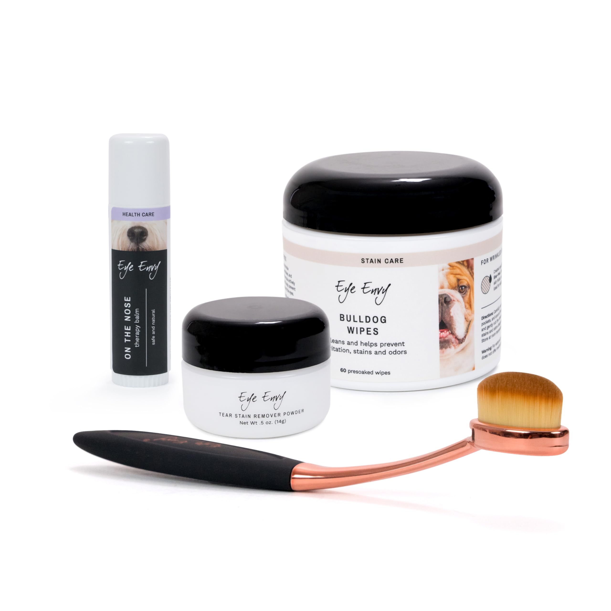 Eye Envy uses safe natural ingredients for allergy-prone dogs.