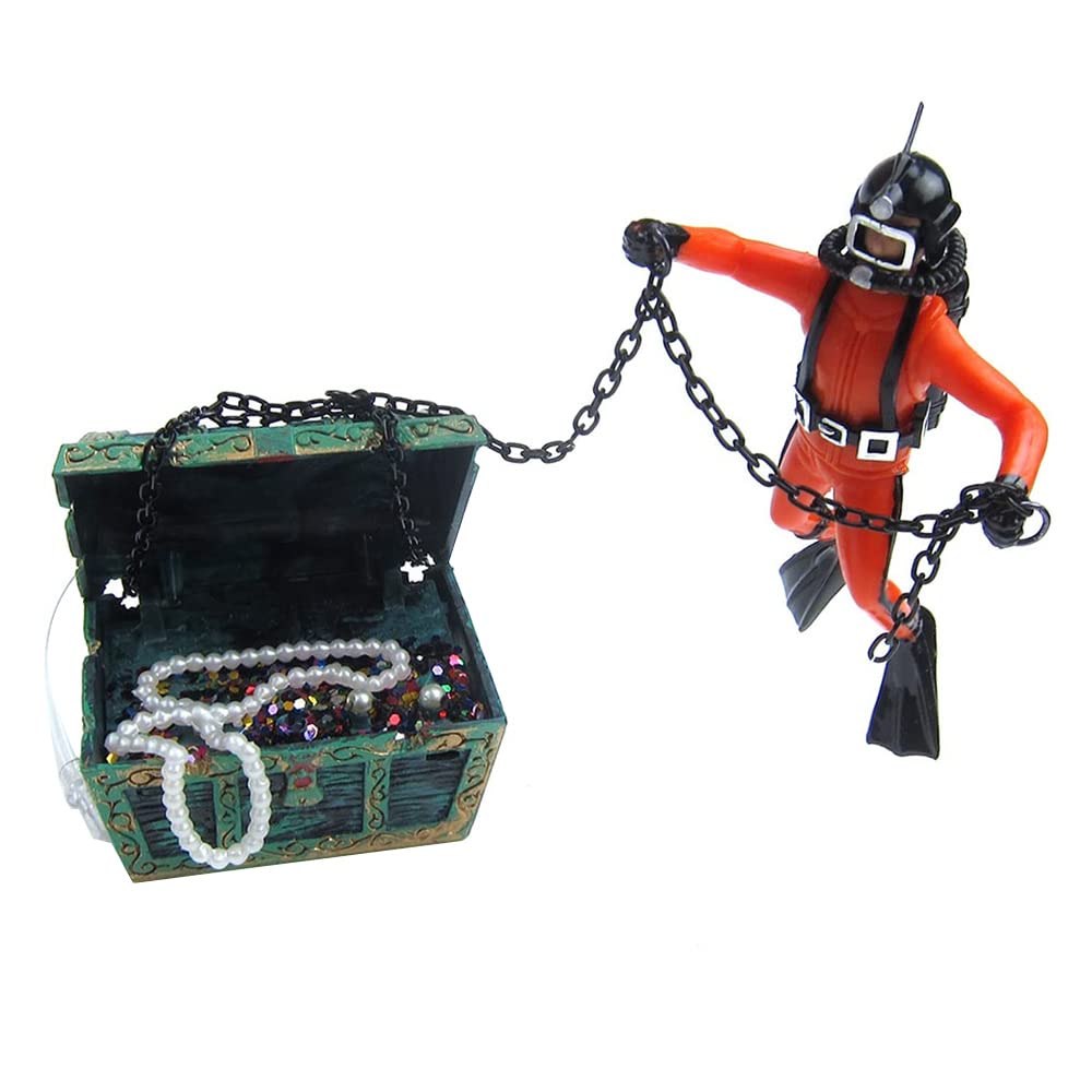 Eyech compact size fits small to medium aquariums.