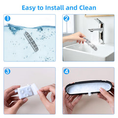 Eyehoce sponge detail for easy maintenance and extended fountain life.