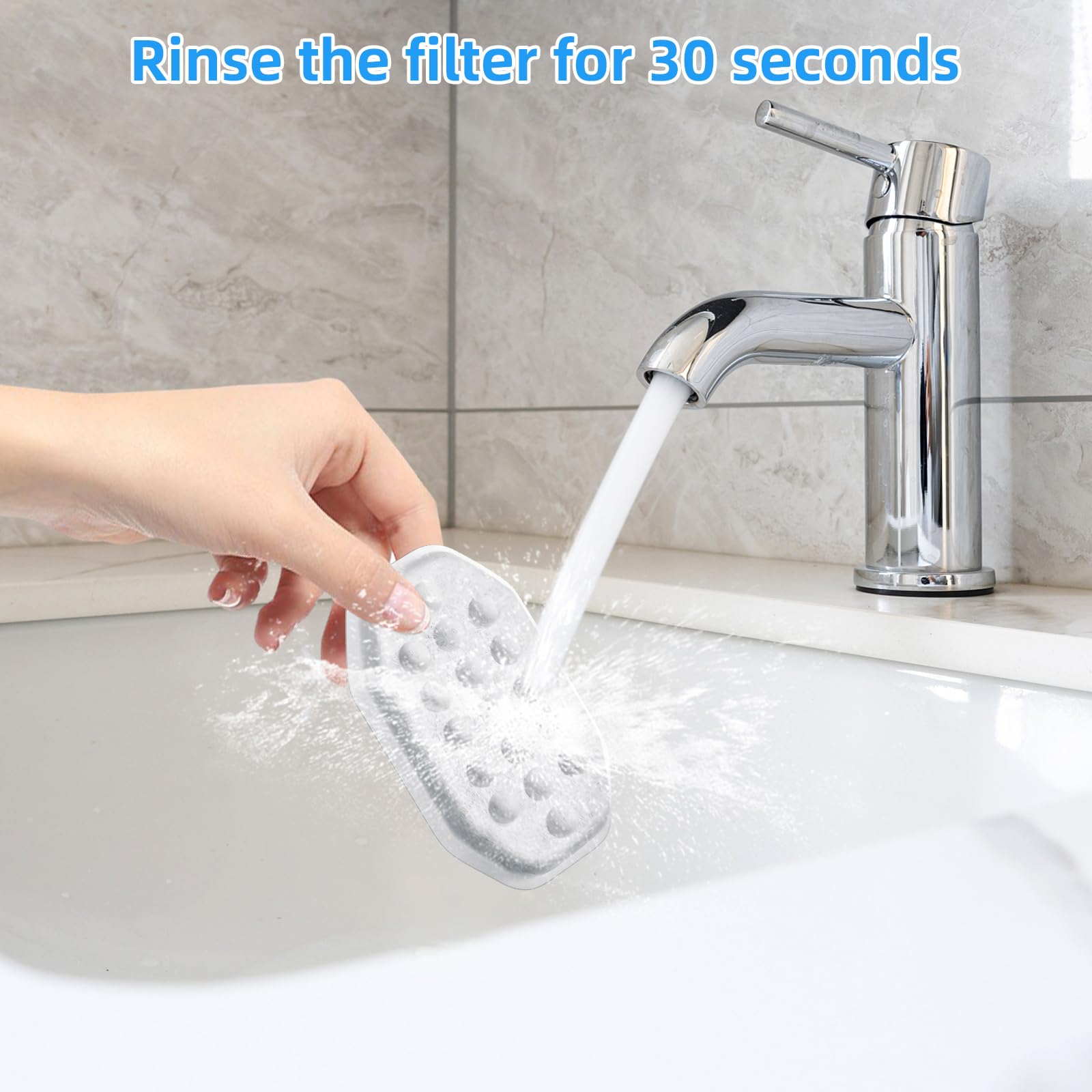 Eyehoce easy installation steps for quick filter replacement.