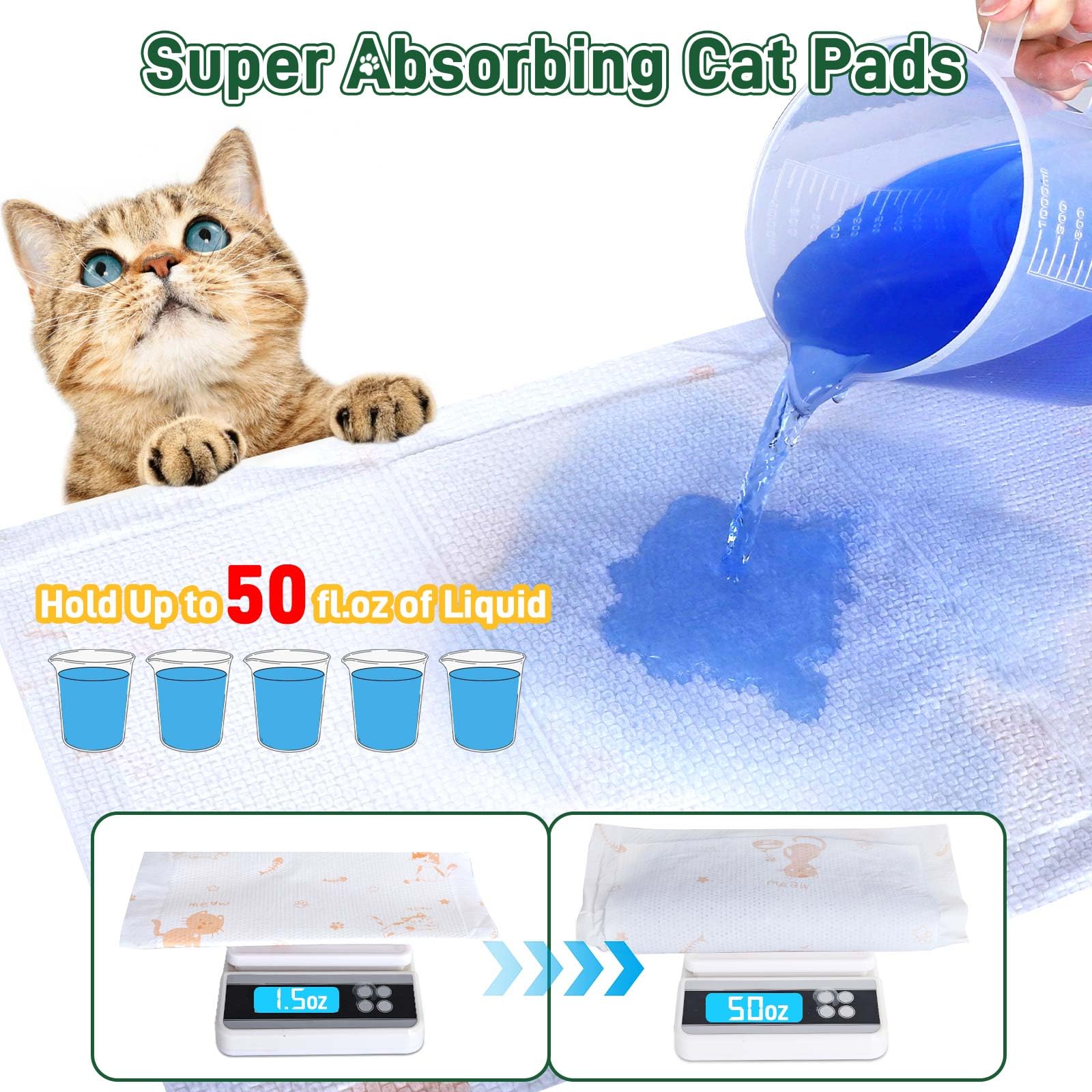 Eyssu ultra-absorbent core captures up to 50oz of liquid.