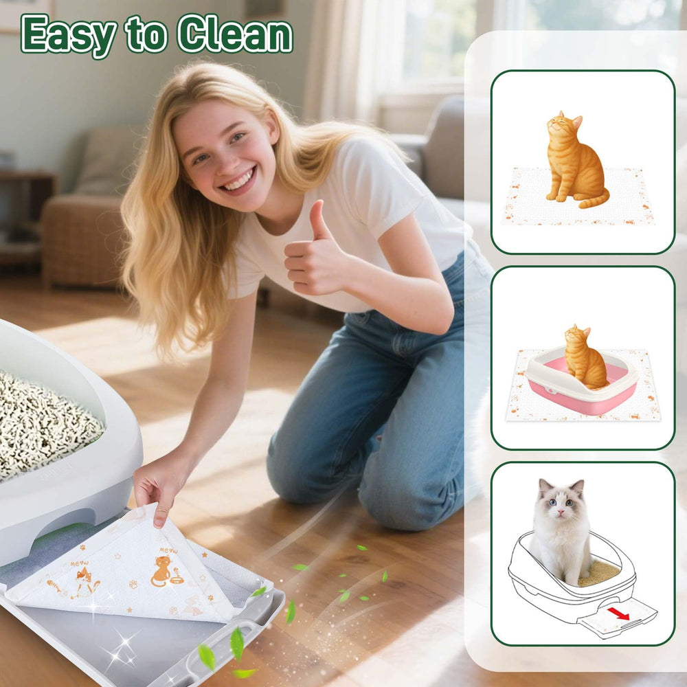 Eyssu versatile-use pads ideal for litter trays, crates, and travel.