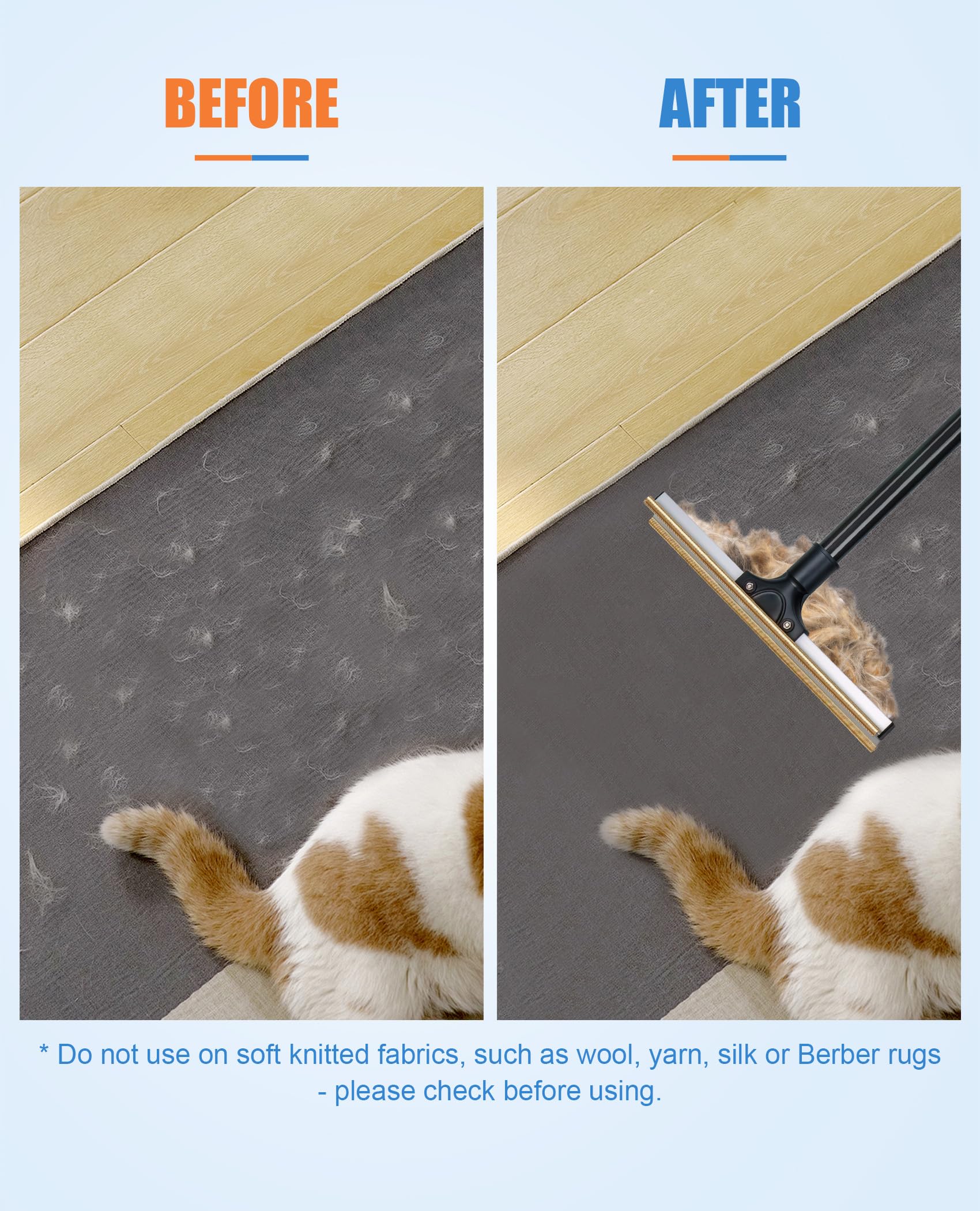 Eyyao Pet Tower Cleaning Tool removes fur from pet towers and fabric surfaces.