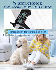 Ezcasch dog door flap screws and hardware for secure mounting.