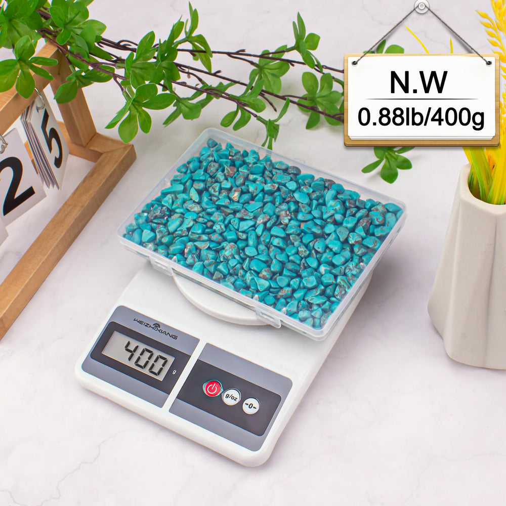 EZEELAI turquoise chips in fish tank for color and texture