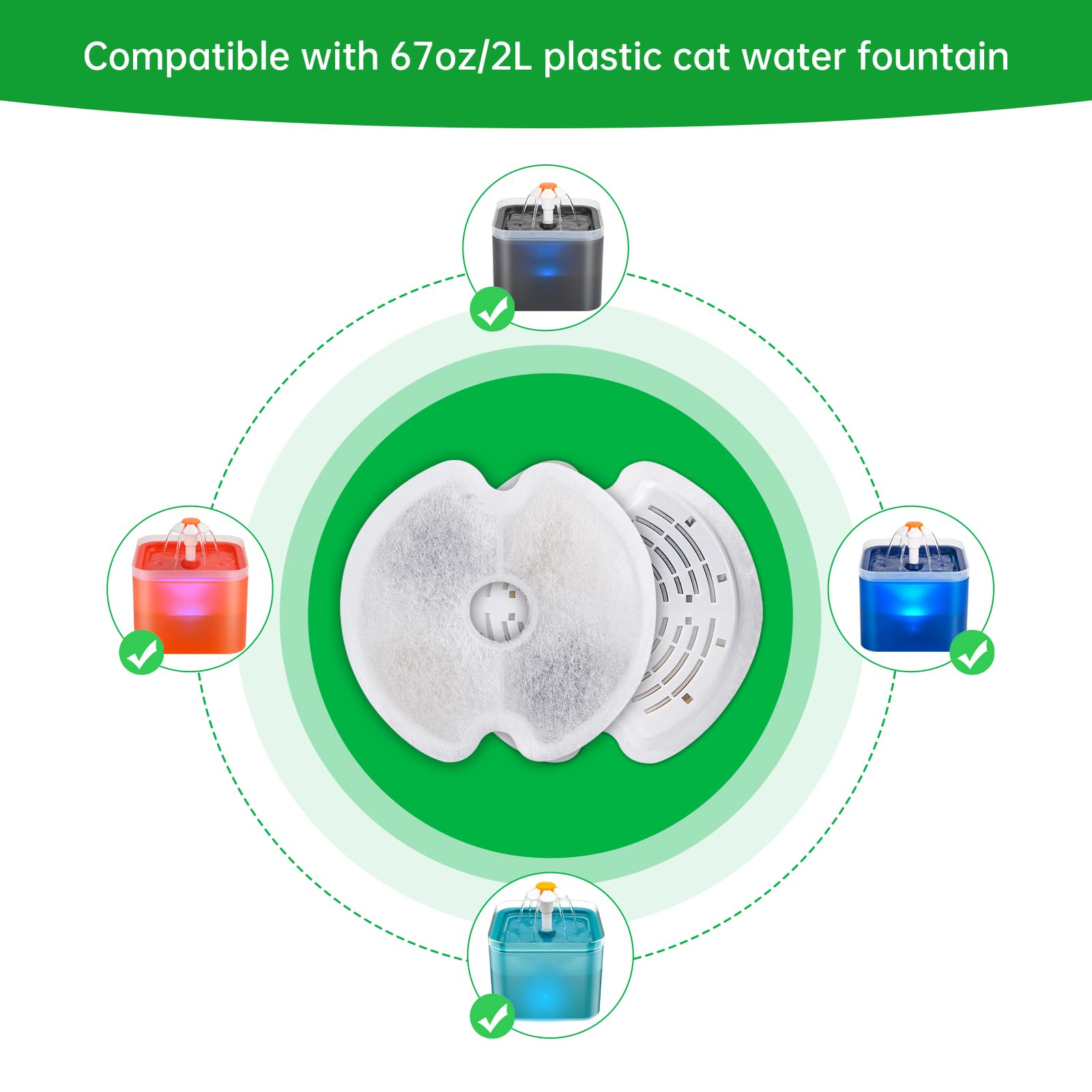 EZMioo soak and rinse steps ensure proper filter prep.