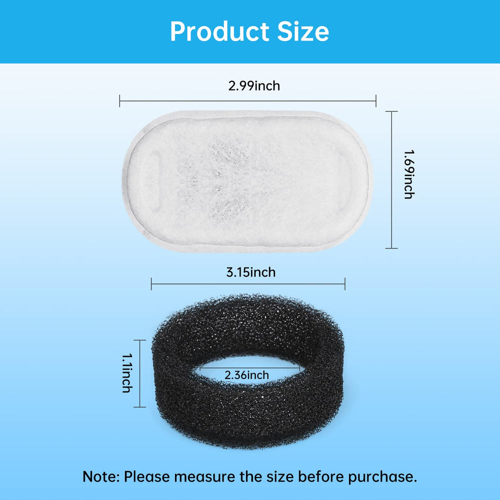 EZMioo pre-filter sponge pack enhances filter maintenance