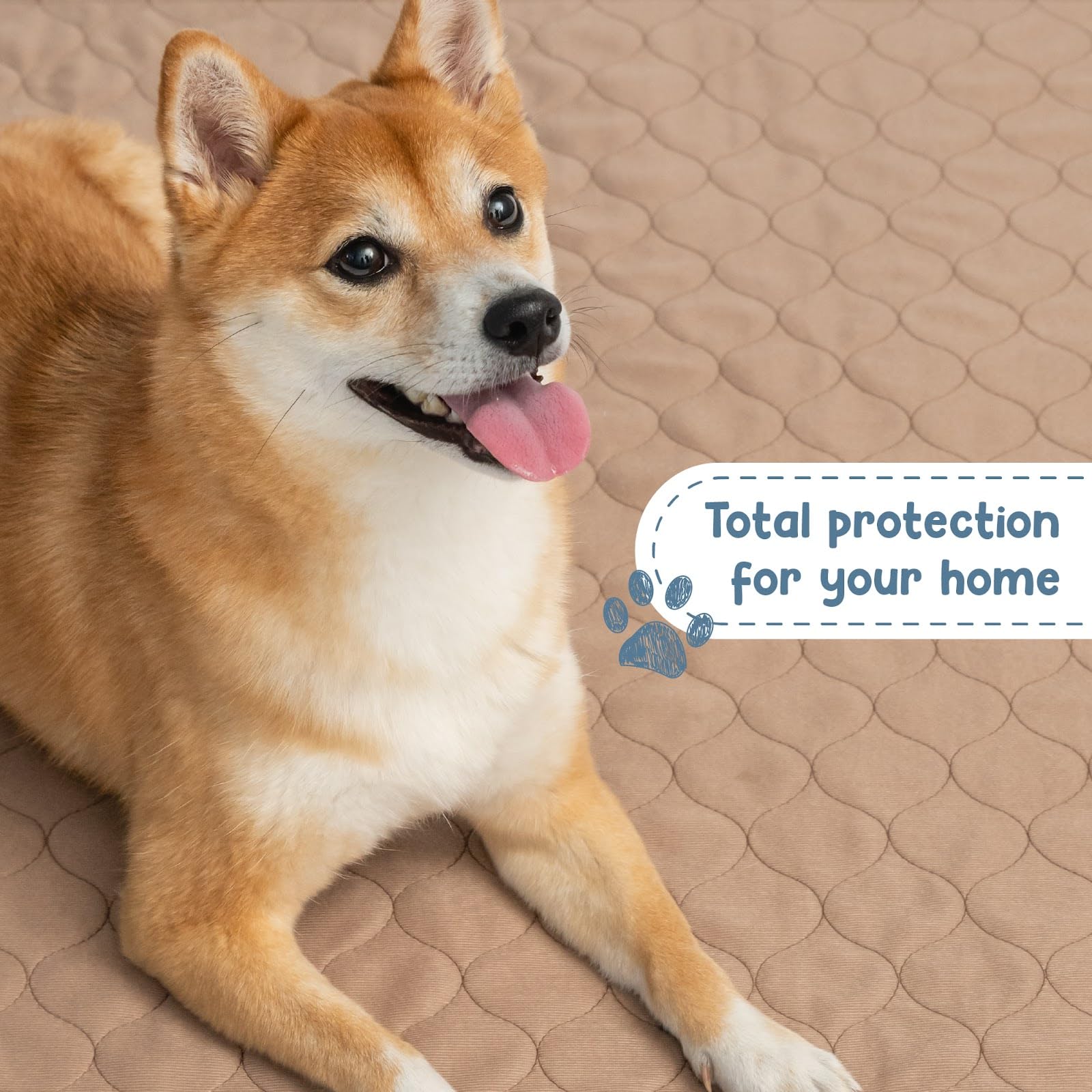 EZWhelp white bottom waterproof layer provides reliable underside protection