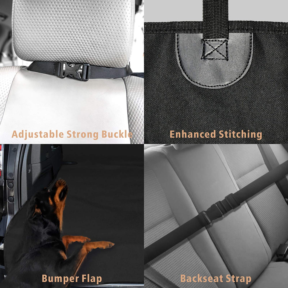 F-color Dog cargo cover for travel keeps pets secure on the road