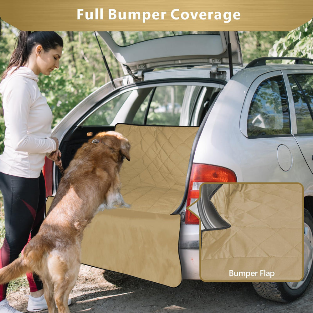 F-color SUV Cargo Liner quick-release buckles simplify installation in minutes.