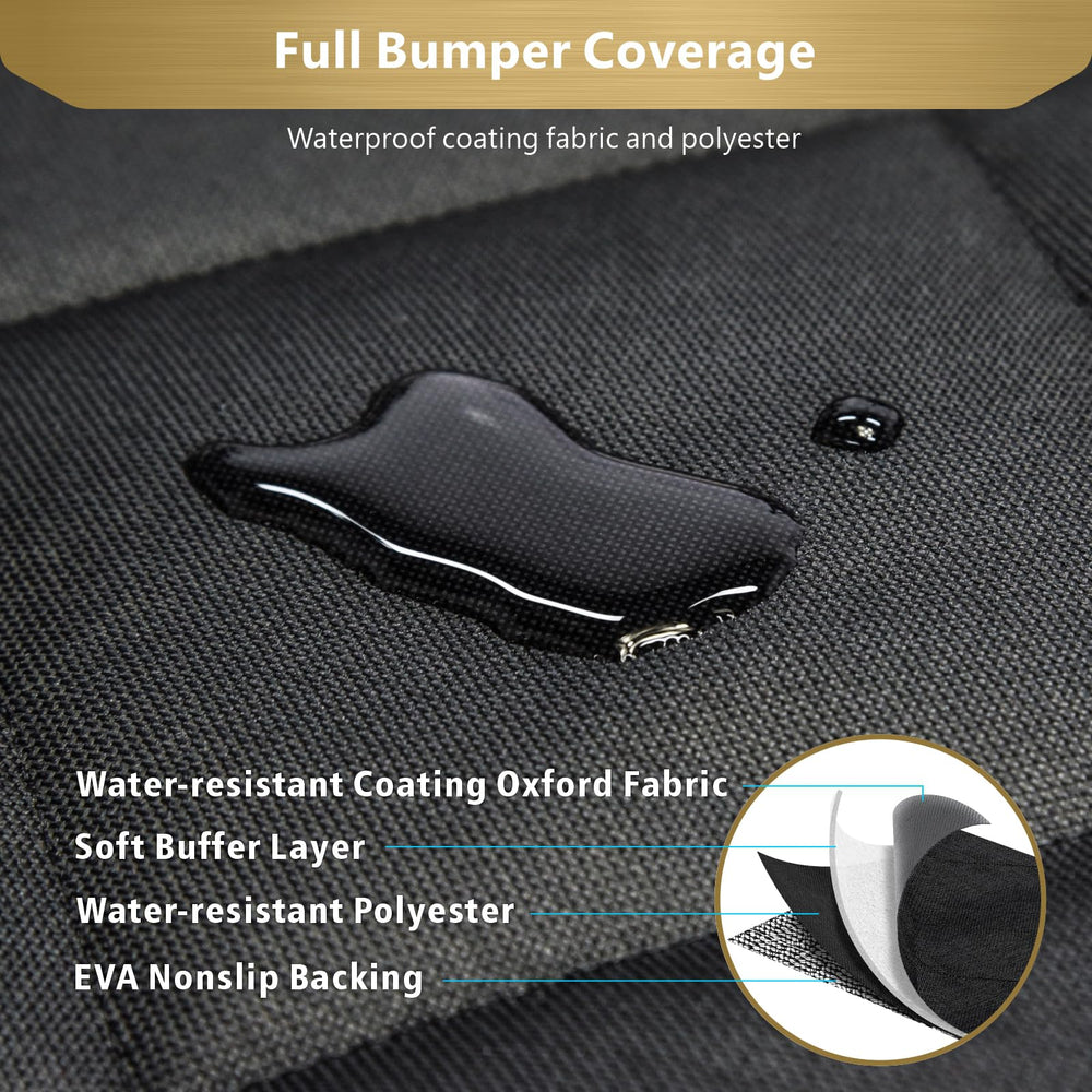 F-color SUV Cargo Liner is quilted and padded for added comfort on journeys.
