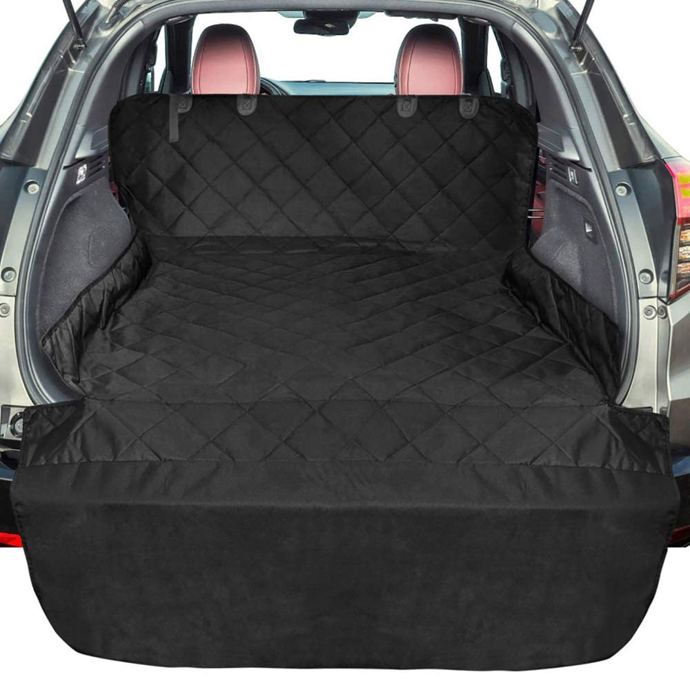 F-color SUV Cargo Liner universal fit 55x106 provides roomy protection for SUVs against fur and spills.