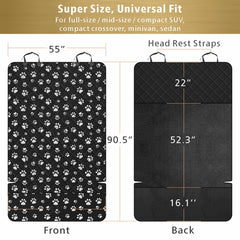 F-color SUV Cargo Liner universal-fit demonstrates compatibility with SUVs, sedans and vans.