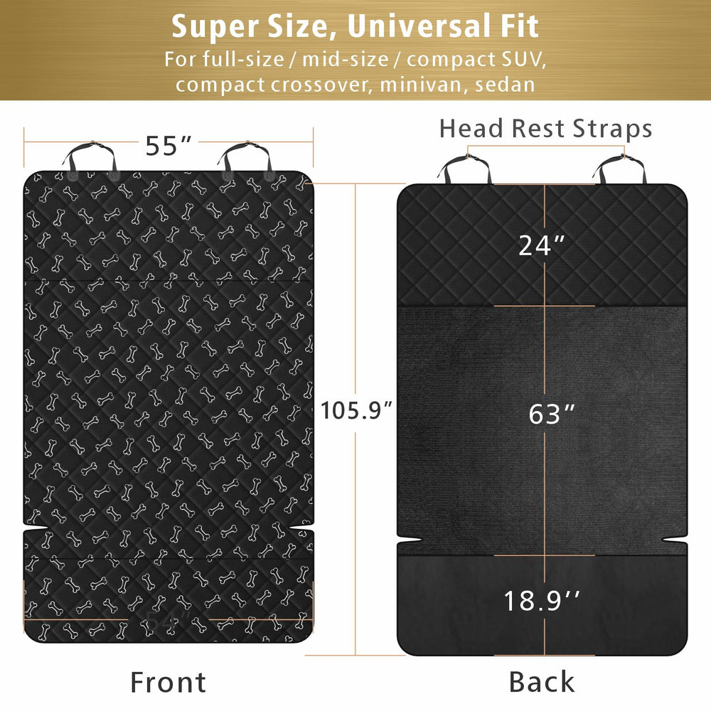 F-color SUV Cargo Liner water-resistant layer demonstrates spill resistance and quick cleanup.