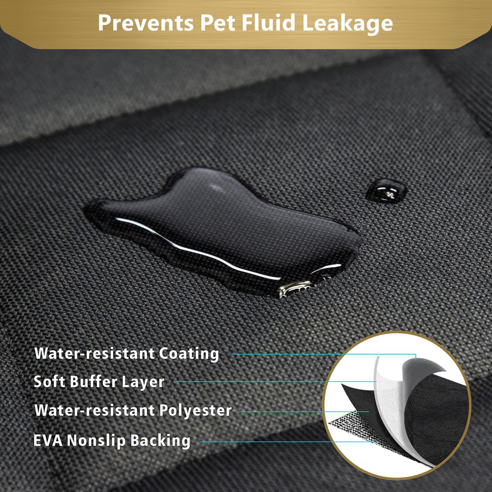F-color universal-fit image emphasizes this liner works with SUVs, sedans, and crossovers.