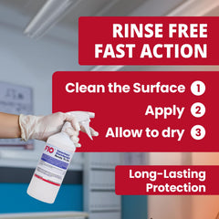F10 kennel disinfection in action with fast-acting surface cleaning