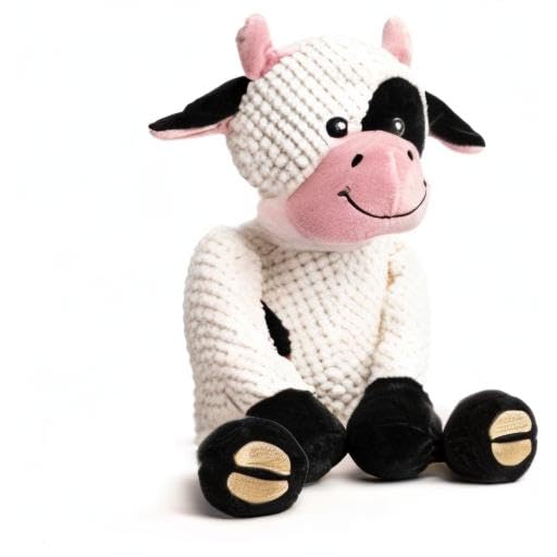 Fabdog Floppies Cow Toy easy to clean with soap and water