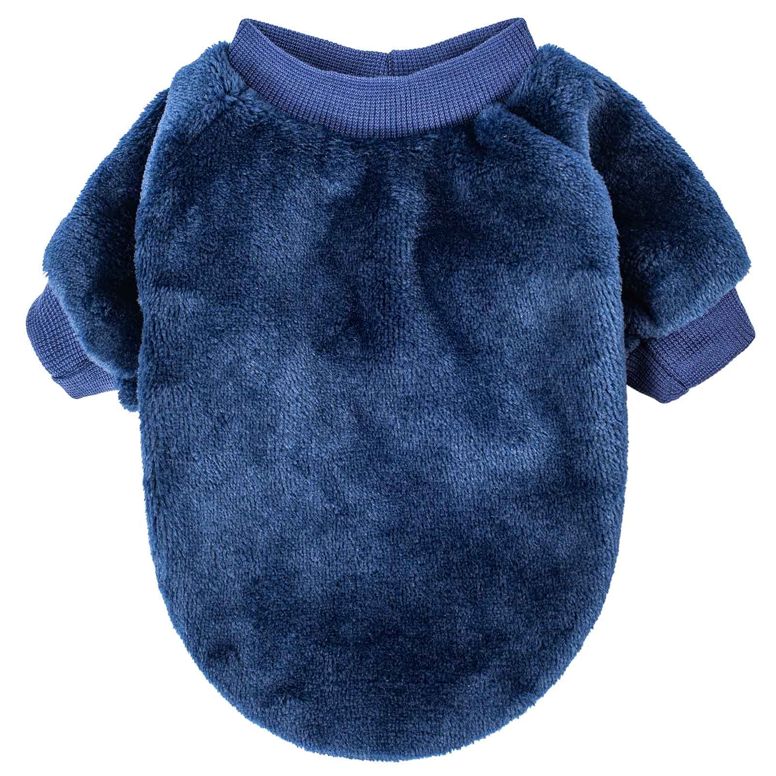 FabriCastle puppy outfits warm texture close-up emphasizes ultra-soft fabric and comfort.