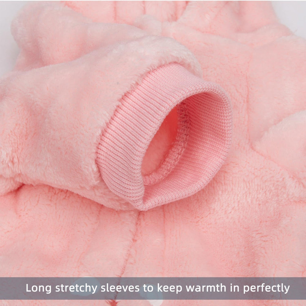FABRICASTLE small-dog clothes warm fabric keeps dogs comfy in winter.