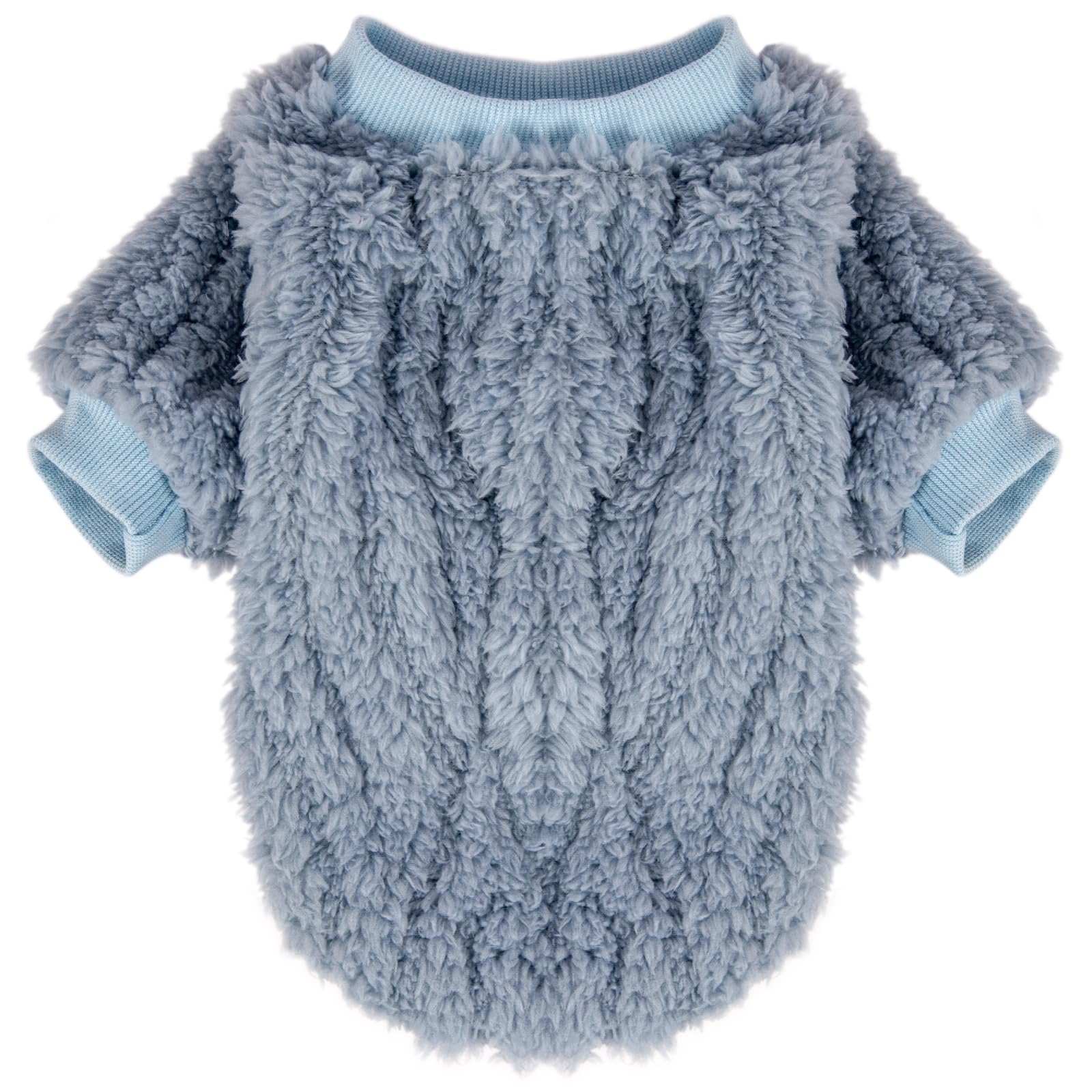 FabricCastle gray sweater front view shows cozy, lightweight warmth.