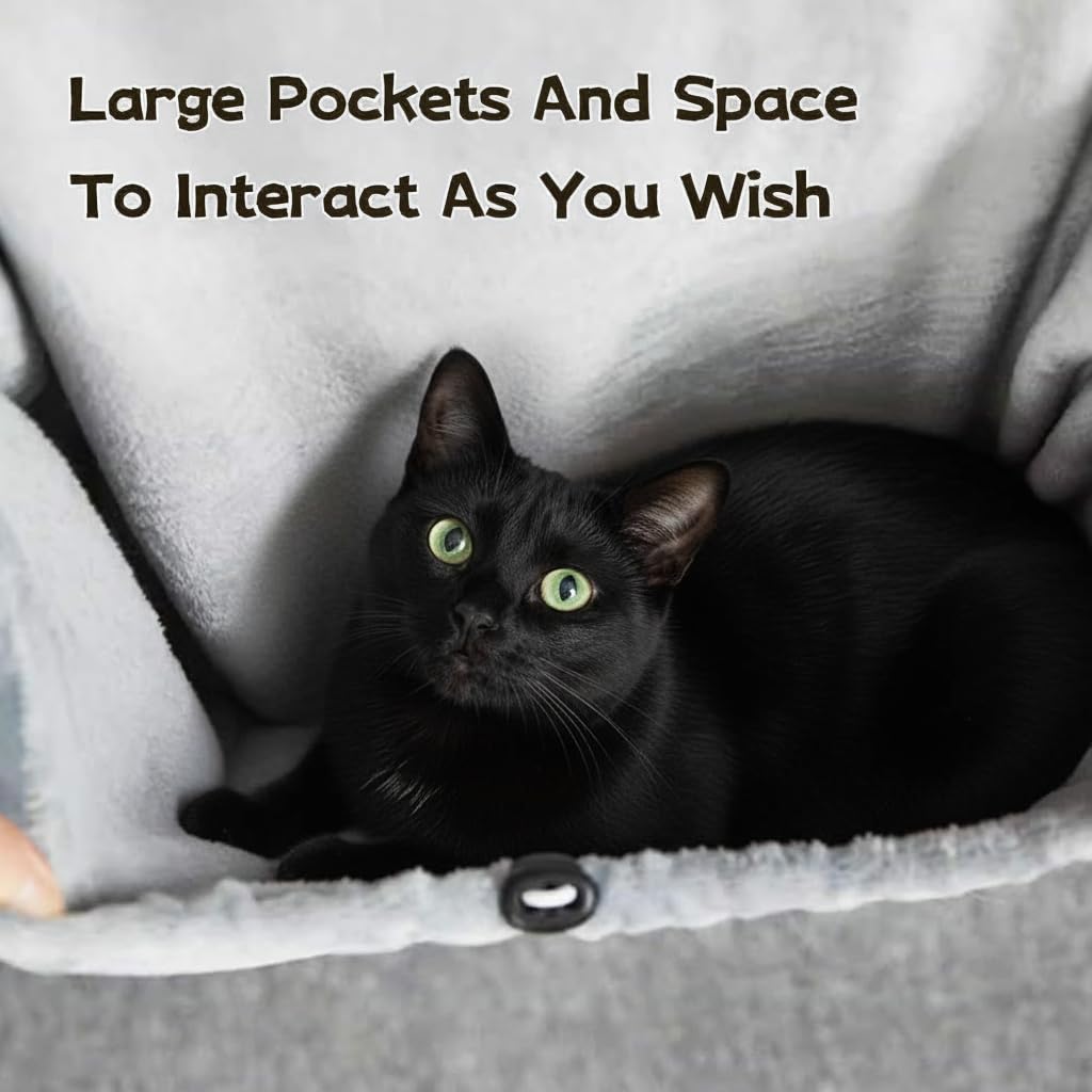 Facailaifu cat apron gray-a color option complements home setup.