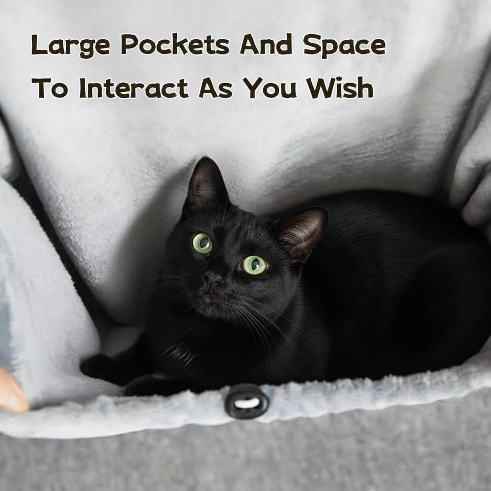 Facailaifu cat apron gray-a color option complements home setup.